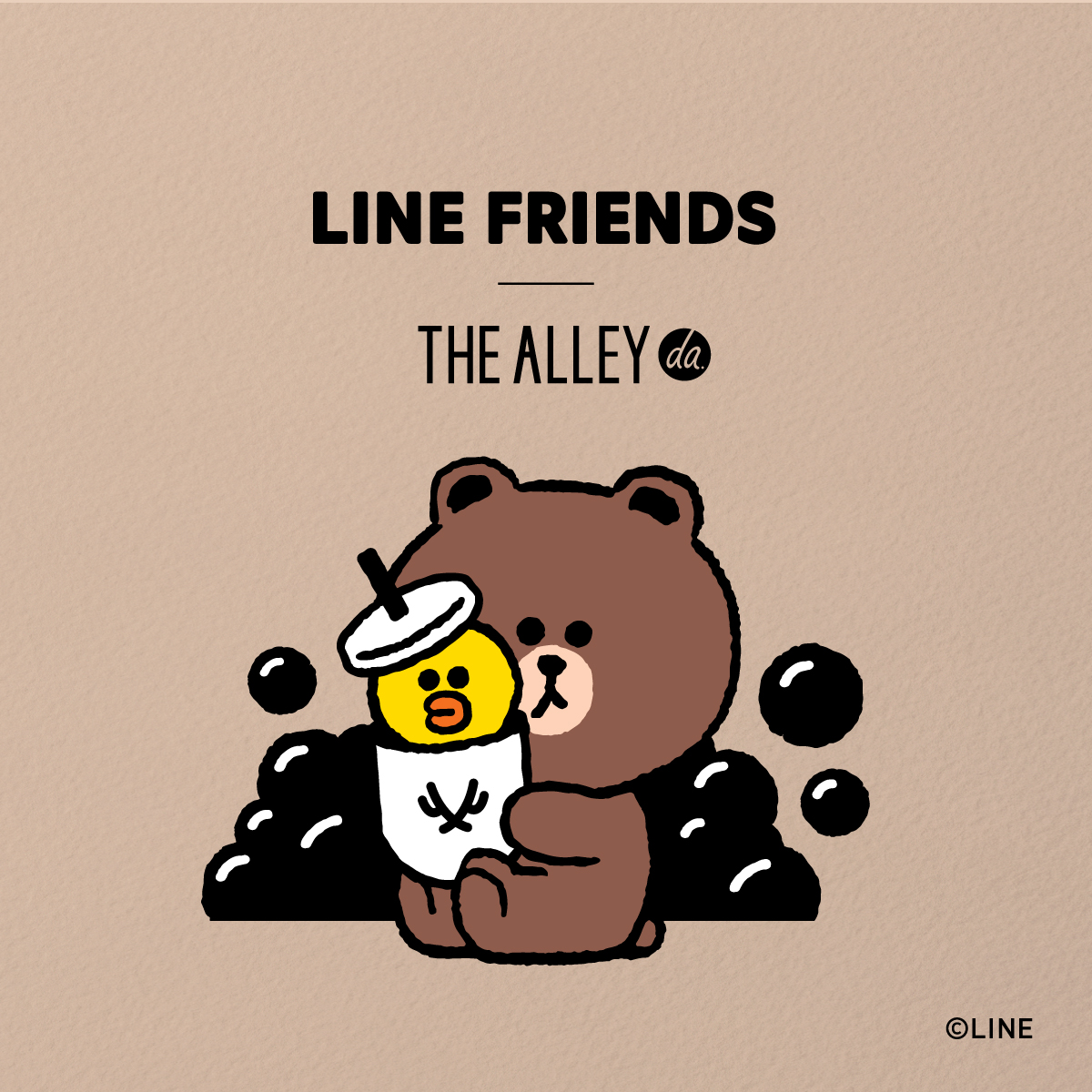 The Alley ジ アレイ Line Friends ラインフレンズ が19 11 11 月 ー2 9 日 までの期間限定で夢のコラボ News Potomak Co Ltd